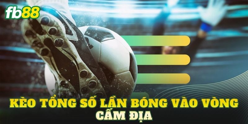 Kèo Tổng Số Lần Bóng Vào Vòng Cấm Địa